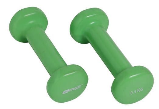 Schildkröt Fitness 960004, Fast vekt Dumbbell, Grønn, 500 g, 2 stykker