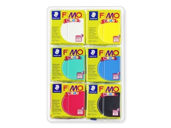 Staedtler FIMO kids 8032, 6 stykker