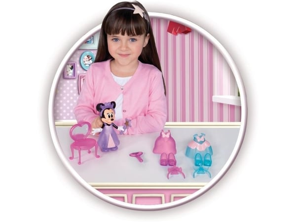 IMC Toys Disney 182172, 3 år, Mickey Mus, Rosa, Plast