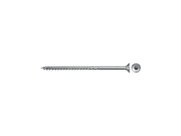 Fischer 670135, Skru, Metall, Tre, Generell nytte, Full tråd, Flathode