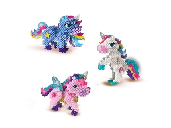 SES Creative Beedz 06263, 5 År, Pojke/flicka, Barn, Enhörning, Plast, Multifärg