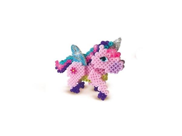 SES Creative Beedz 06263, 5 År, Pojke/flicka, Barn, Enhörning, Plast, Multifärg