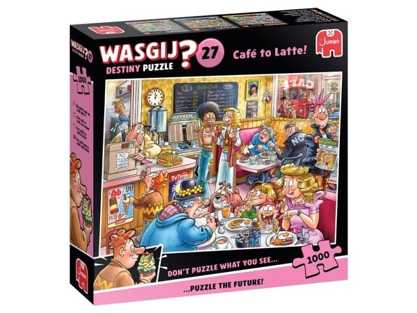 Puzzle Royal Jumbo Bv Wasgij - 27 Fate: Cafe - Latte (1000 palaa) (1110100596)