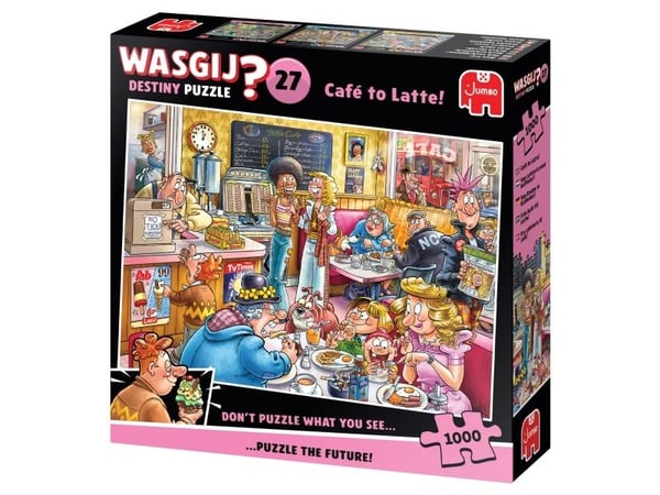 Puzzle Royal Jumbo Bv Wasgij - 27 Fate: Cafe - Latte (1000 palaa) (1110100596)