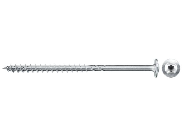 Fischer PowerFast II 561791 Kiinnitysruuvit 5 mm 80 mm Sisäinen monihammasteräs galvanoitu 200 kpl
