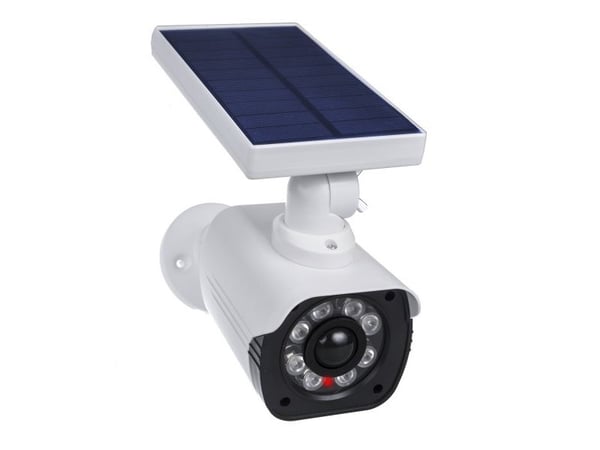 Solcells-dummy-kamera med LED-ljus SOL1800S