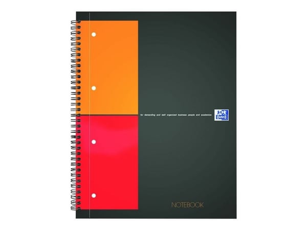 Notesbog Oxford International, A4, ternet, 5x5 mm, 80 ark, 80g
