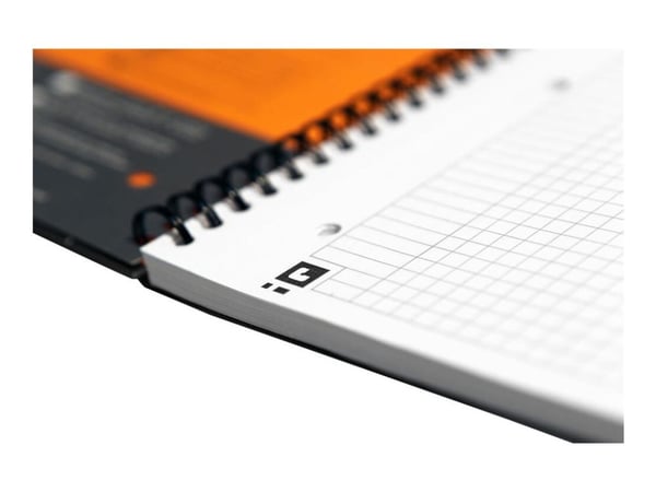 Notesbog Oxford International, A4, ternet, 5x5 mm, 80 ark, 80g