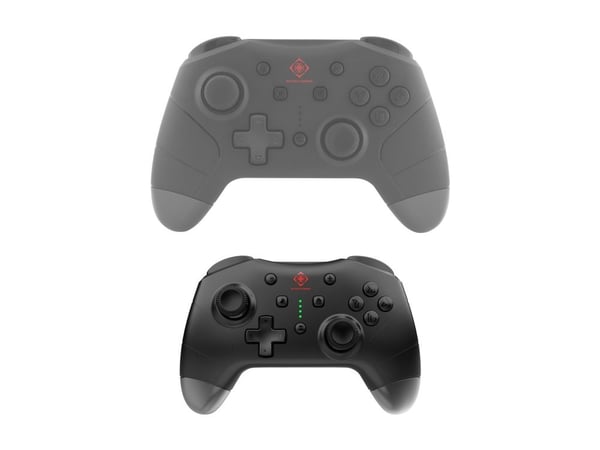 DELTACO GAMING GAM-183 - Spelkontroll - trådlös - Bluetooth - svart - för Nintendo Switch