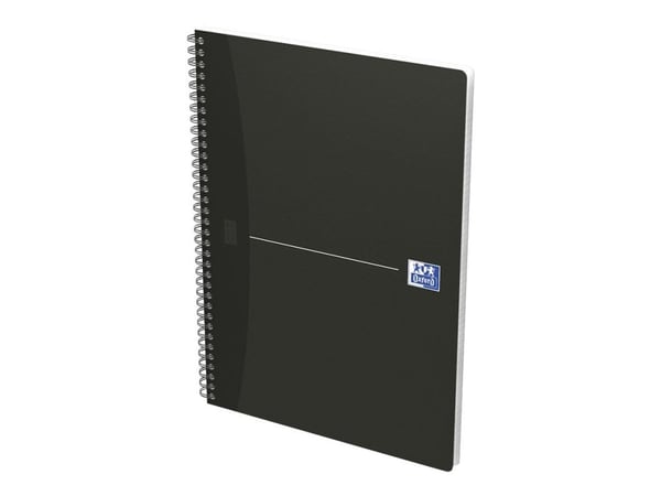 Notesbog oxford smart black notebook a4 linjeret