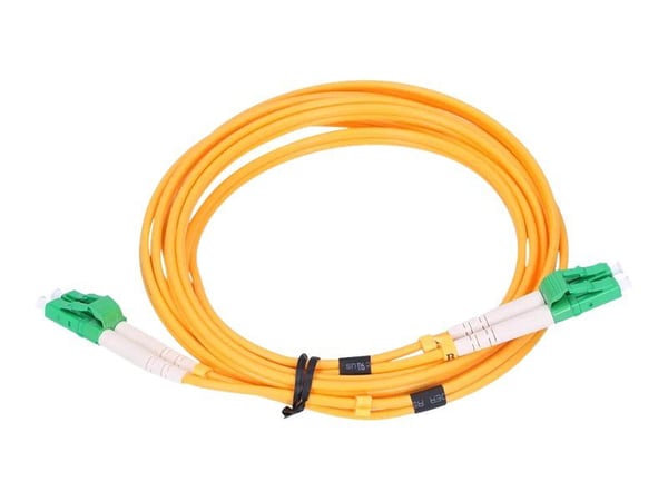 Extralink - Koblingskabel - LC/APC-enkeltmodus (hann) til LC/APC-enkeltmodus (hann) - 3 m - 3 mm - fiberoptisk - dupleks - 9 / 125 micron - G.657.A