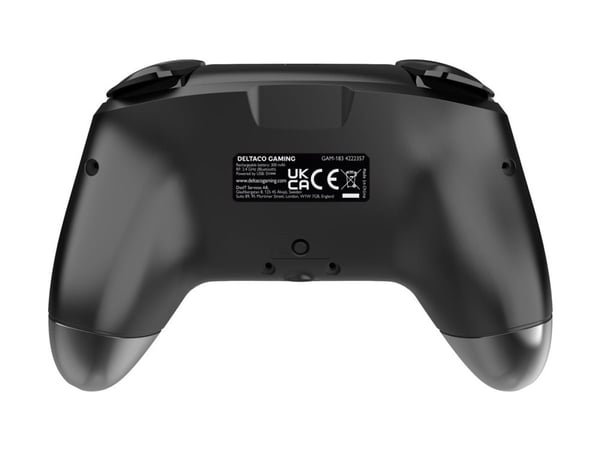 DELTACO GAMING GAM-183 - Spelkontroll - trådlös - Bluetooth - svart - för Nintendo Switch