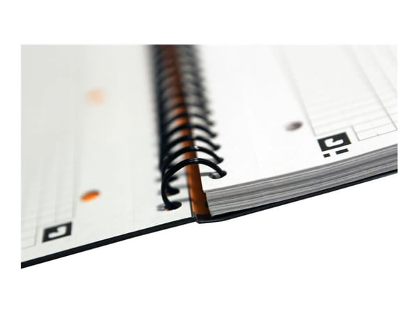 Notesbog Oxford International, A4, ternet, 5x5 mm, 80 ark, 80g