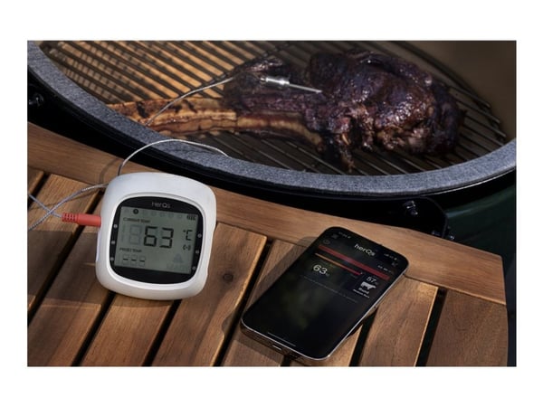 HerQs EasyBBQ pro - Köttermometer - till barbequegrill
