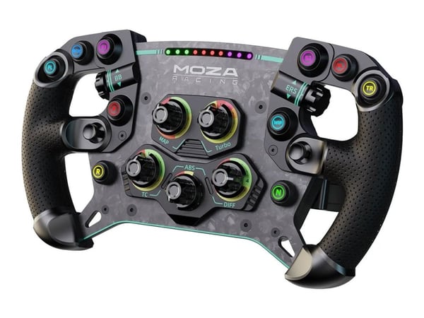 Moza Racing GS V2P GT - Hjul - 10 knapper - trådløs, kablet - for PC