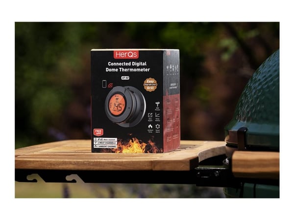 HerQs Dome - Köttermometer - till barbequegrill