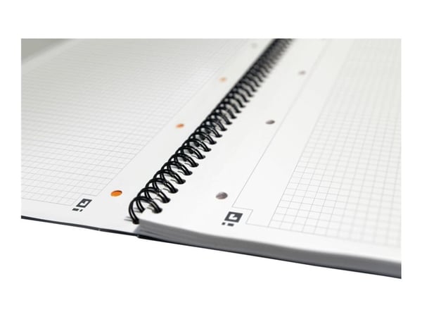 Notesbog Oxford International, A4, ternet, 5x5 mm, 80 ark, 80g
