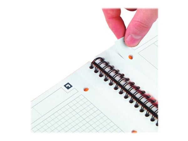 Notesbog Oxford International, A4, ternet, 5x5 mm, 80 ark, 80g
