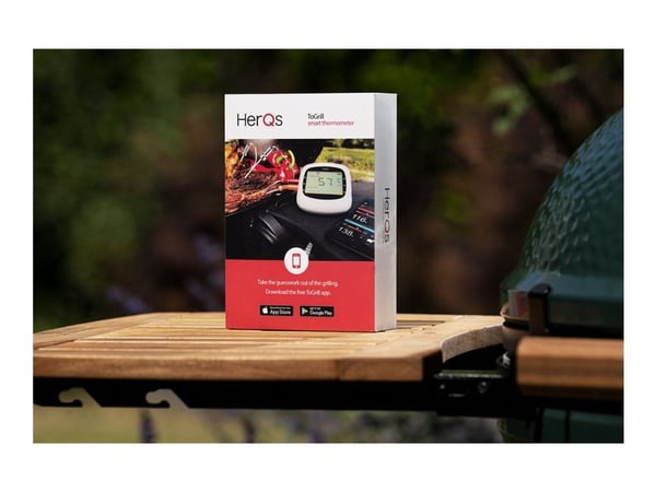 HerQs EasyBBQ pro - Köttermometer - till barbequegrill