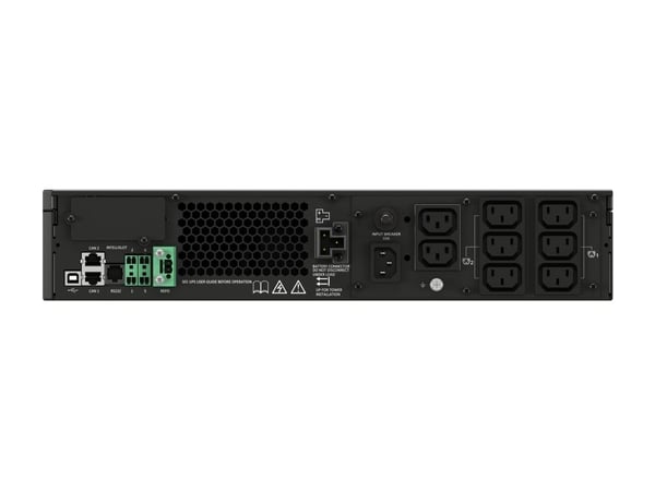 Vertiv Liebert GXT5 GXT5LI-3000IRT2UXLN - UPS (rackmonterbar/ekstern) - AC 120 V - 2700 watt - 3000 VA - blysyre - RS-232, USB - utgangskontakter: ...