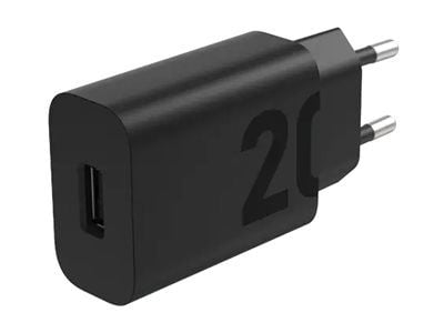 Lenovo - Strømadapter - 20 watt - QC 3.0 (Type A) - svart