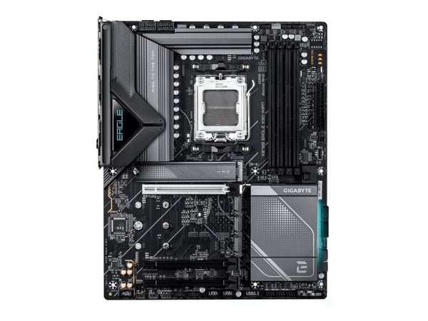 Gigabyte X870E EAGLE X3D WIFI7 - Hovedkort - ATX - Socket AM5 - AMD X870E Chipset - USB4, USB 3.2 Gen 2, USB 3.2 Gen 1, USB-C 3.2 Gen 2x2, USB-C 3....