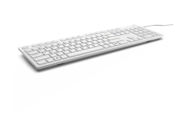 Dell KB216 - Tastatur - multimedia - USB - QWERTY - Pan Nordic - hvit