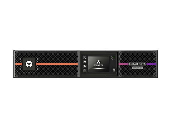Vertiv Liebert GXT5 GXT5LI-3000IRT2UXLN - UPS (rackmonterbar/ekstern) - AC 120 V - 2700 watt - 3000 VA - blysyre - RS-232, USB - utgangskontakter: ...