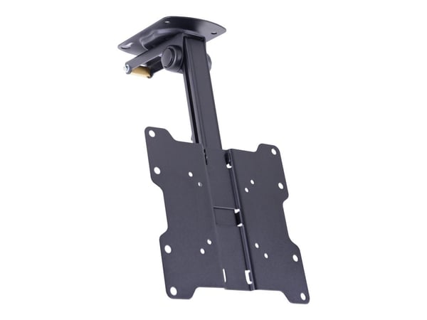 Multibrackets M VESA Flip Down - Monteringssett (monteringsplate, monteringsarm) - for LCD-skjerm - metall - svart - skjermstørrelse: 15"-37" - tak...