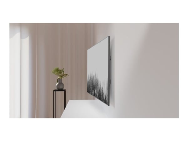 Multibrackets M - Monteringssett (veggmontering) - for TV - push-in pop-out - stål - svart - skjermstørrelse: 43"-86"