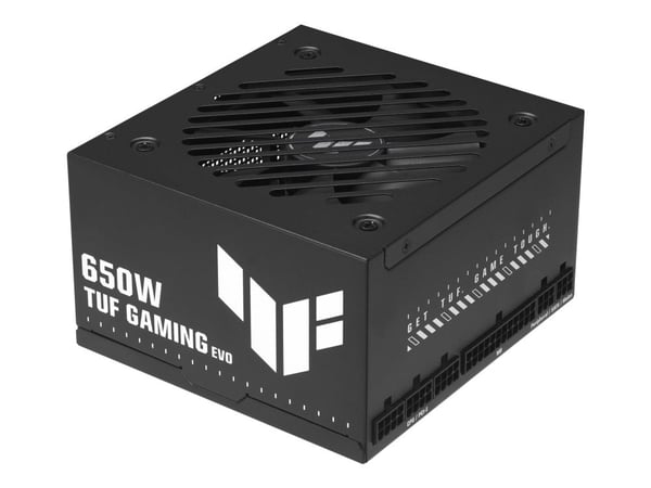 ASUS TUF Gaming EVO - Nätaggregat (intern) - ATX12V 3.1/ EPS12V - 80 PLUS Bronze - Cybenetics Silver - AC 100-240 V - 650 Watt - aktive PFC