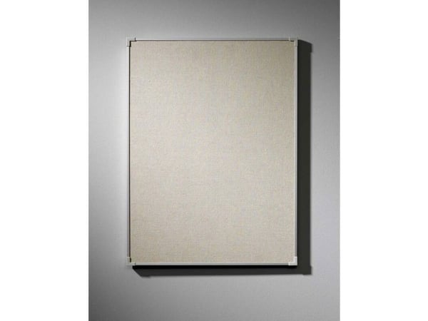 Opslagstavle, Lintex Boarder, grå, 1000 x1200mm