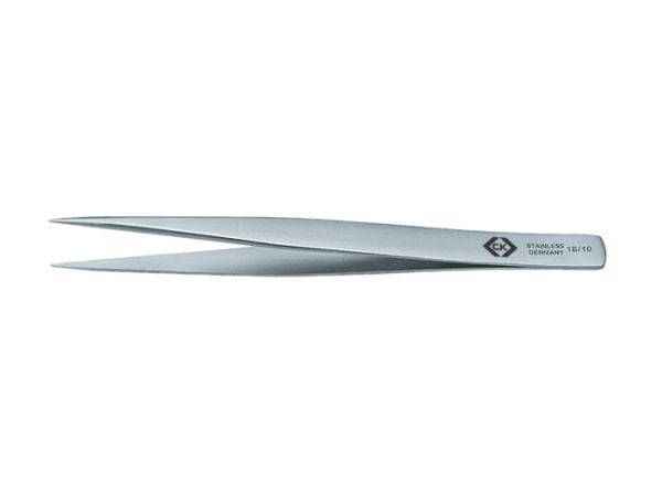 C.K Tools Precision 2318, Rustfritt stål, Sølv, Spiss, Rett, 130 mm, 1 stykker