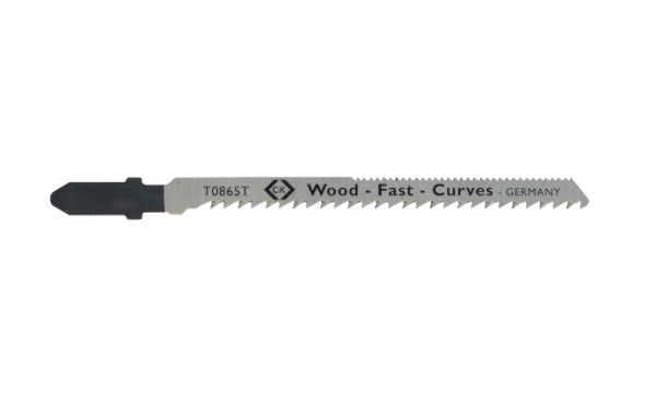 C.K Tools T0865T, Stikksagblad, Tre, Rustfritt stål, 7,5 cm, 2,5 mm, 5 stykker