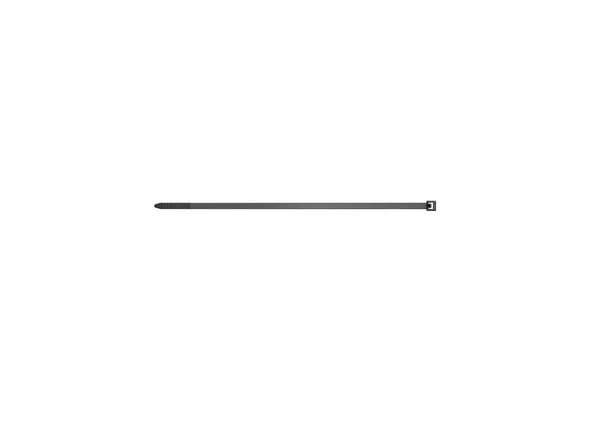 Fischer 69375, Helmipintainen johdinside, Nailon, Musta, 50 cm, 7,6 mm, 100 kpl