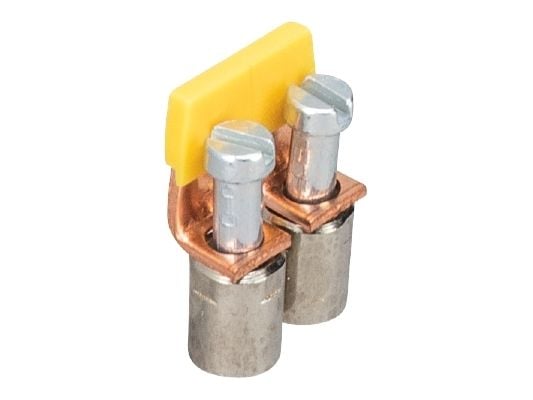 Wieland Electric IVBWK 2,5 - 2, Kytkentäsilta, 10 kpl, Keltainen, 2,23 g, 24,33 g, 240 mm