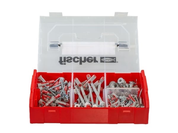 Fischer DUOLINE 181, Teräskiprokki, Betoni, Harmaa, 90 kpl, Laatikko