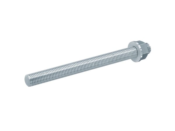 Fischer FIS A, M20, Terästä, Täyskierteinen tanko, 245 mm, 10 kpl