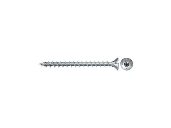 Fischer 670660, Ruuvi, Metalli, Puu, Yleishyödylliset laitokset, Täyskierteinen, Uppokanta