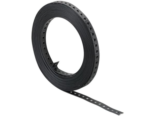 Fischer 79554, Kabelholder, Polyetylen (PE), Stål, Sort