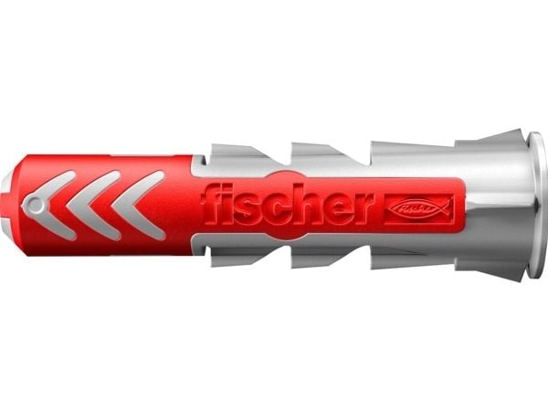 Fischer 541109, Skrue- og veggpluggsett, Lettbetong, Murstein, Betong, Gipsblokk, Gipsfiberplate, Gipsplater, Plast, 75 stykker, Boks
