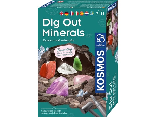 Arkeologisk sett Mineraler KOSMOS