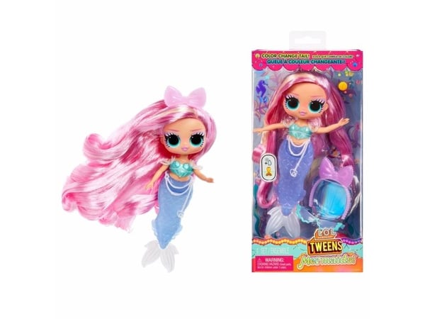L.O.L. Surprise! Tweens Mermaid Doll - Lola Waves, Muotinukke, Naaras, 4 vuosi/vuosia, Valikoidut värit