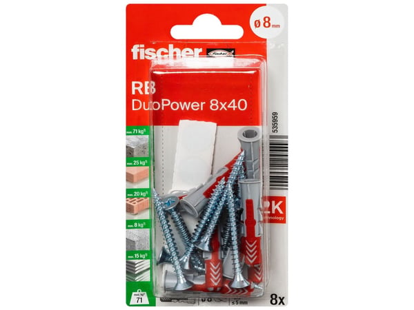 Fischer 535959, 8 styck