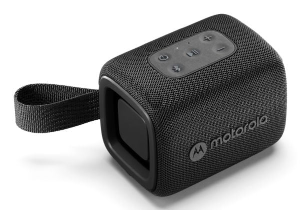 Motorola ROKR 300, 7 W, Trådlös, 10 m, Bärbar monohögtalare, Svart, Knappar