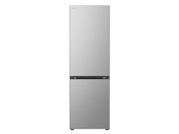 LG GBV3100CPY - Kjøleskap/fryser - bunnfryser - bredde: 59.5 cm - dybde: 67.5 cm - høyde: 186 cm - 344 liter - Klasse C - primasølv