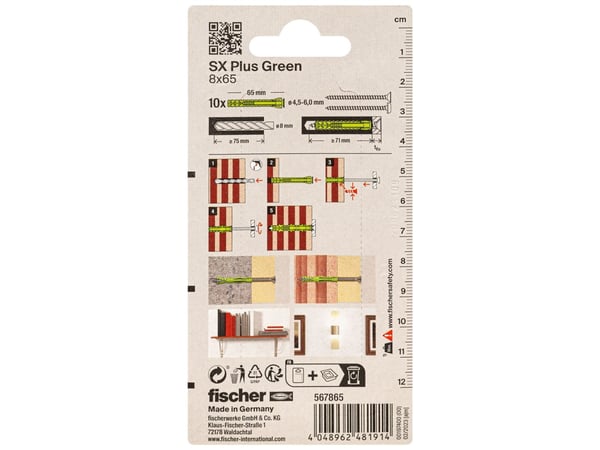 Fischer 567865, 10 styck