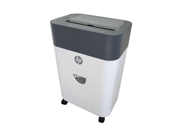 Hewlett Packard (HP) HP ONESHRED automatisk makuleringsmaskin 100CC hvit/grå