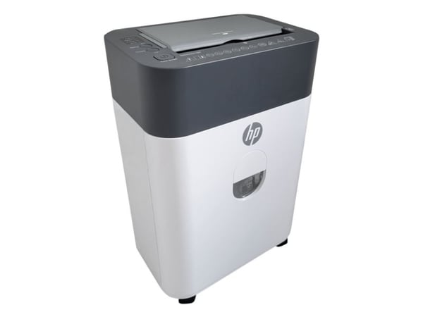 Hewlett Packard (HP) HP ONESHRED automatisk makuleringsmaskin 100CC hvit/grå