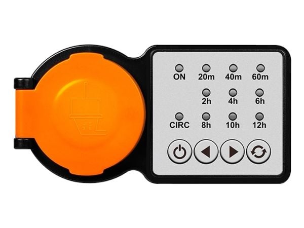 LogiLink ET0015, Daglig/ukentlig, Sort, Oransje, Digitalt, Knapper, Polykarbonat (PC), IP44